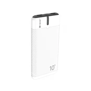 Power bank EnerGo 10000mAh baltas-juodas