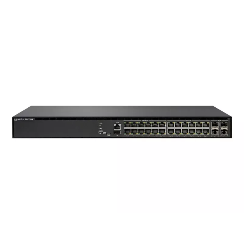 Valdomas jungiklis Lancom Systems GS-4530XP L3 2.5G Ethernet 30 prievadų PoE