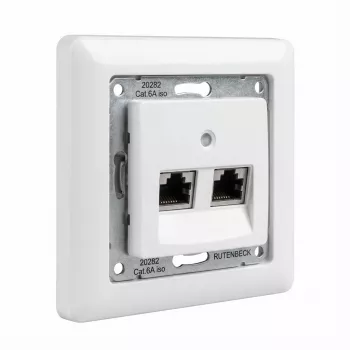 RJ-45 kištukinis lizdas Rutenbeck 136104070