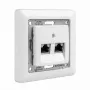 RJ-45 kištukinis lizdas Rutenbeck 136104070