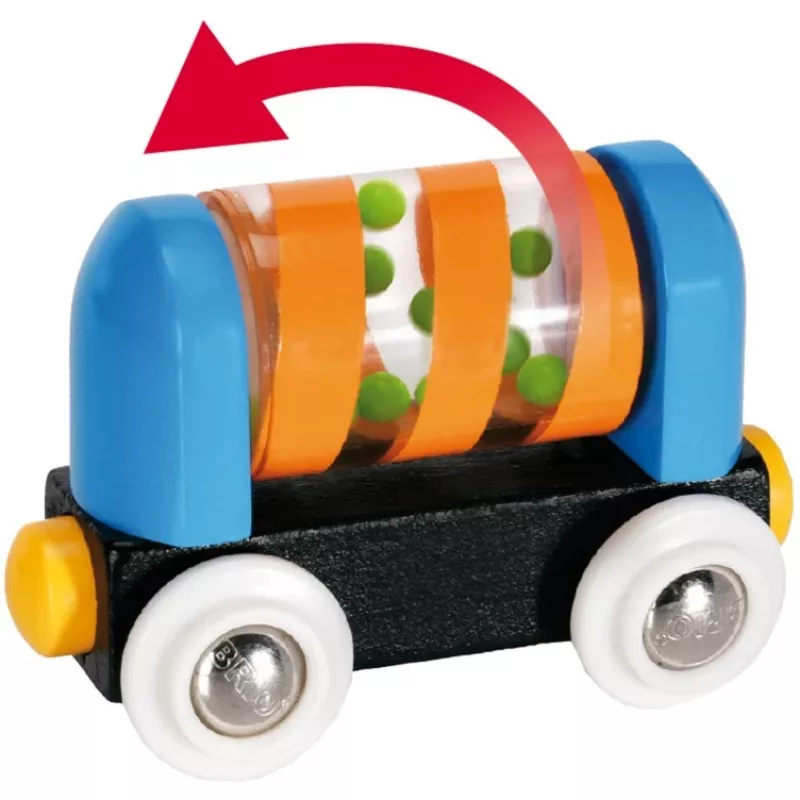 Traukinukas medinis startinis rinkinys Ravensburger BRIO įvairiaspalvis nuo 1,5 metų