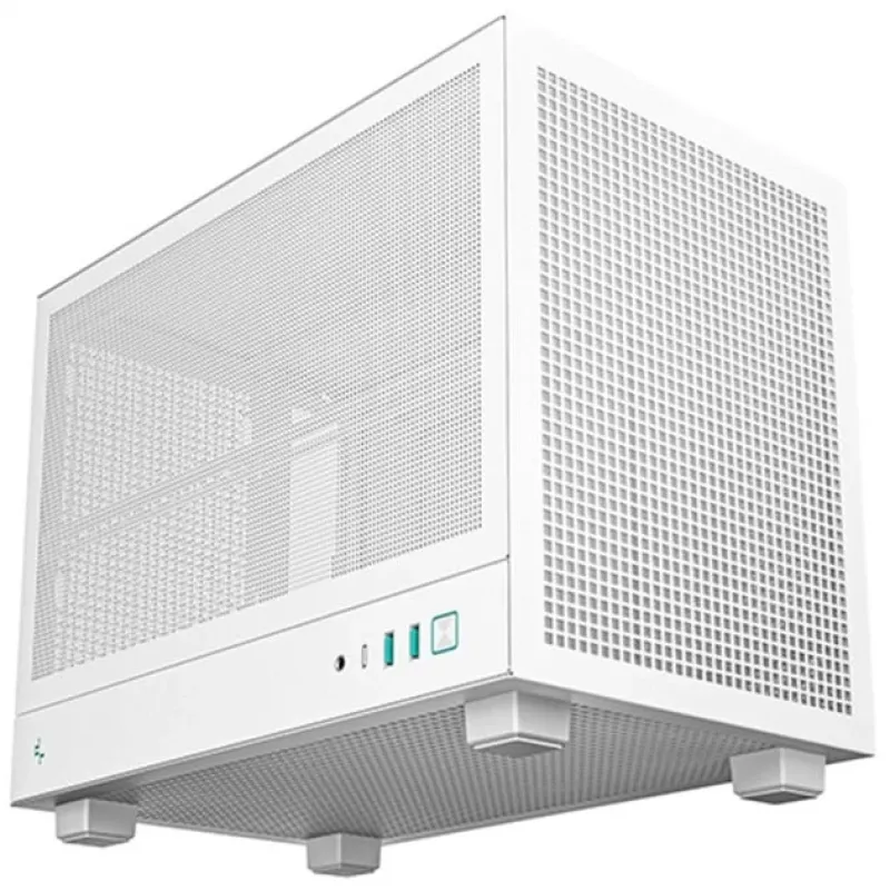 Korpusas DeepCool CH160 MESH WH, ATX, baltas