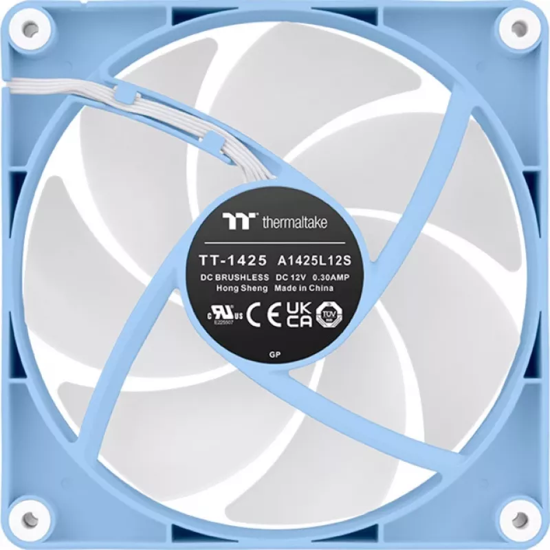 Thermaltake CT140 ARGB 140 mm korpuso ventiliatorius 2 vnt. pakuotė Mėlyna