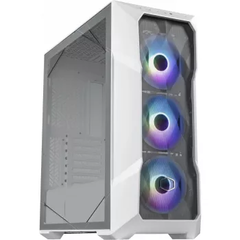 Korpusas Cooler Master MasterBox TD500 Mesh V2 Midi Tower baltas