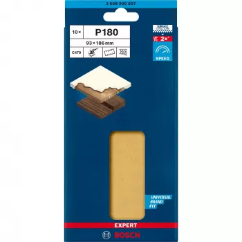 Bosch 2 608 900 857 šlifavimo popieriaus lapas medienai