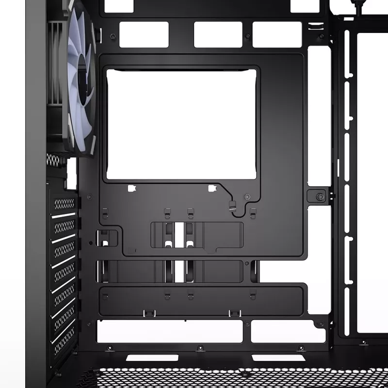 Korpusas Sharkoon AK2 RGB Midi Tower Juodas