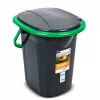 Šiukšlių konteineris Greenblue GB320BB juodas mėlynas plastikinis 19L