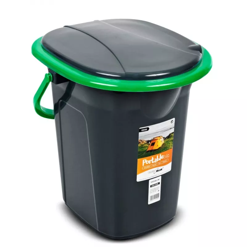 Šiukšlių konteineris Greenblue GB320BB juodas mėlynas plastikinis 19L