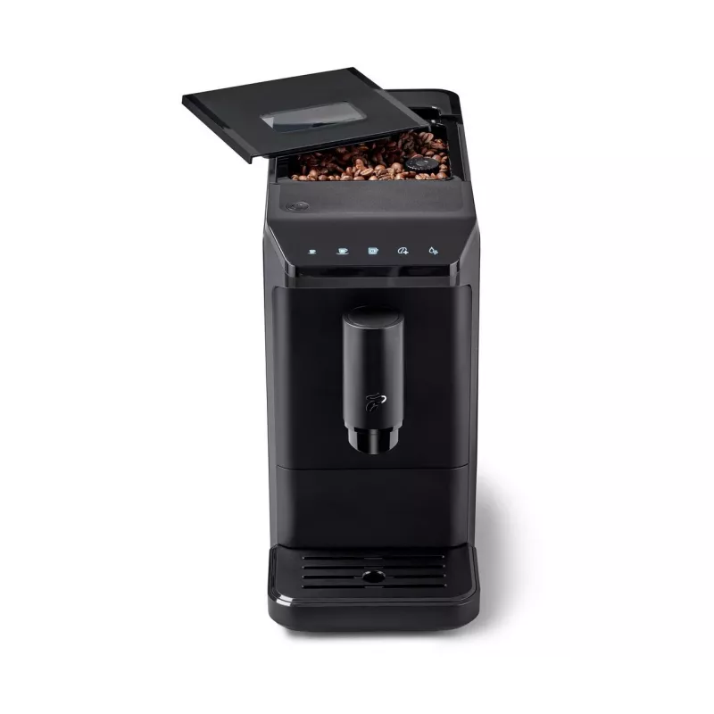Espresso aparatas Tchibo Esperto Mini juodas – kompaktiškas namų espreso ruošimo įrenginys