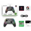 Žaidimų pultas GameSir Kaleid skaidrus juodas, laidinis USB Type-C, skirtas Xbox One / Xbox Series X / Series S, 3 m laidas