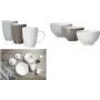 Porcelianinis dribsnių dubuo ritzenhoff & breker SUOMI pilkai mėlynas 140 mm tinkamas plauti indaplovėje