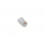 RJ45 Cat5e universalus kietiems / vytiems laidams 8P8C 100 vnt.