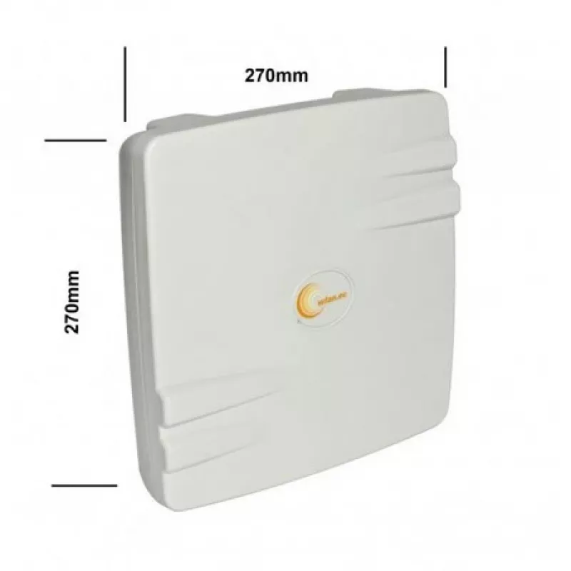 ALLNET antena 2,4 GHz 12dBi plokščia patch lauko 1T1R N-Type moteriška
