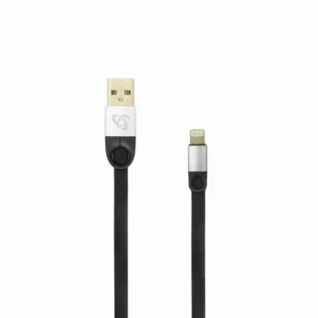 Sbox USB 2.0-8-Pin/2.4A juodas/sidabrinis