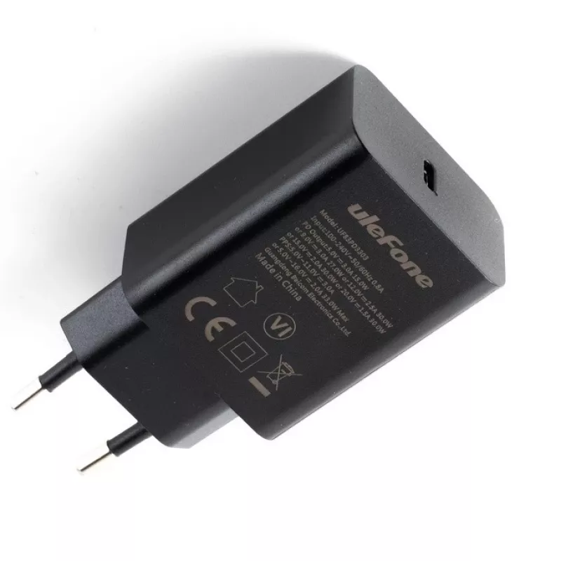 UleFone 33W įkroviklis – USB maitinimo adapteris 33 W