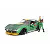Automobilis Jada Toys Street Fighter 1969 Chevrolet 1:24 Metalinis Žalias