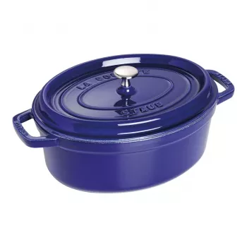 Ketaus kokotė Staub 4,25 l, 29 cm, mėlyna