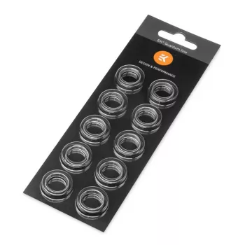 O-ring EK Water Blocks Aliuminis Sidabrinis 10 vnt