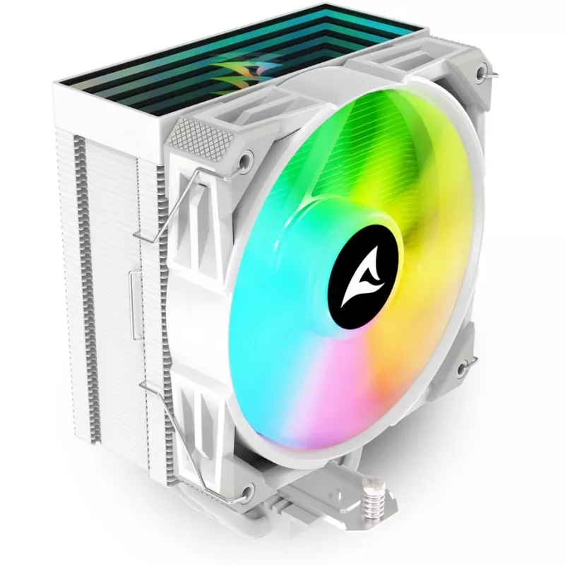 Oro aušintuvas procesoriui Sharkoon A50 RGB baltas 12 cm