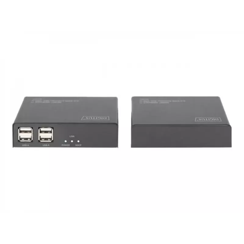 Digitus 4K HDMI HDBaseT™ 2.0 KVM prailgintuvo rinkinys, 100 m