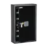 Sieninis seifas Yale YKB/550/DB1 su elektroniniu užraktu, juodas, 350x130x550 mm