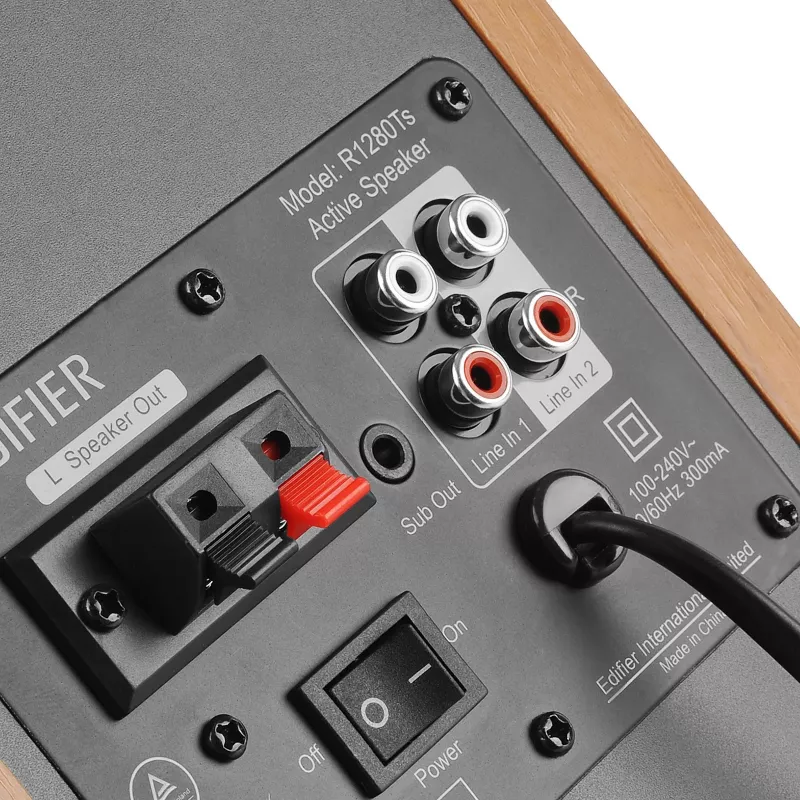 Edifier Studio R1280Ts 2.0 medinis/sidabrinis mažmeninė