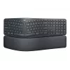 Logitech ERGO K860 – belaidė ergonominė klaviatūra, 2,4 GHz / Bluetooth 5.0, QWERTY ispanų, grafito spalvos