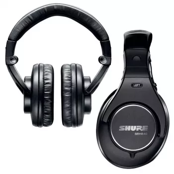 Ausinės Shure SRH840, laidinės, juodos