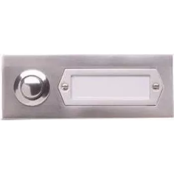 Grothe ETA 501 GA – laidinis skambutis – sidabrinis – aliuminis – AC/DC – 5–12 V – -20–50 °C (55531)