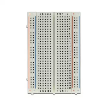 Breadboard DELOCK 18315 – plastikinis baltas, 54 × 84 × 9 mm