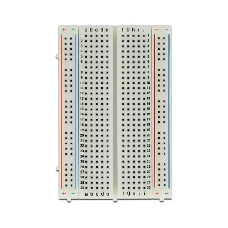 Breadboard DELOCK 18315 – plastikinis baltas, 54 × 84 × 9 mm