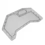 Barrow Distroplate Jonsbo MOD-5, ARGB - Akrilas