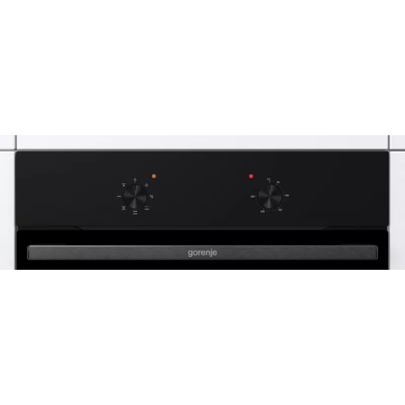 Gorenje orkaitė BO6615E01B | 60 L | elektrinė | EnamelClean | Push-pull mygtukai | juoda