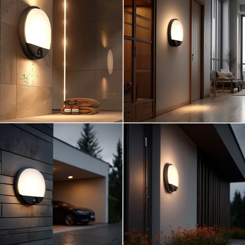 LED 15W lempa su infraraudonųjų spindulių judesio jutikliu MACLEAN MCE291 GR