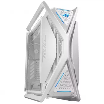 ASUS ROG GR701 Hyperion White, PC korpusas, baltas, ATX, EATX, micro ATX, Mini-ITX, aliuminis, daugiafunkcis, priekinis