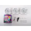 COOLER MASTER Mobius 120P ARGB 120mm Baltas 3 vnt.