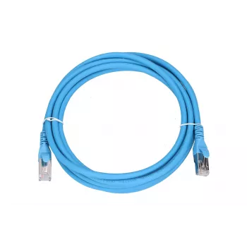 Tinklo kabelis Extralink LAN Patchcord Kat.6A RJ-45 Cat6a 3m Mėlynas