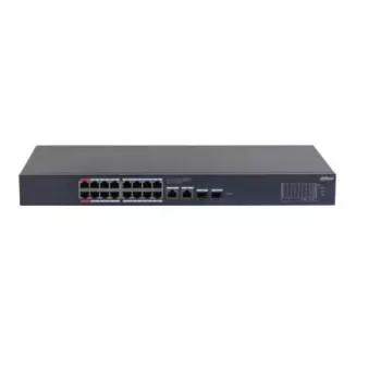 Dahua Technology CS4220-16GT-240 valdomas L2 Gigabit Ethernet (10/100/1000) Power over Ethernet (PoE) jungiklis, juodas
