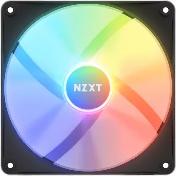 NZXT F140 RGB Core 140 mm korpuso ventiliatorius – juodas