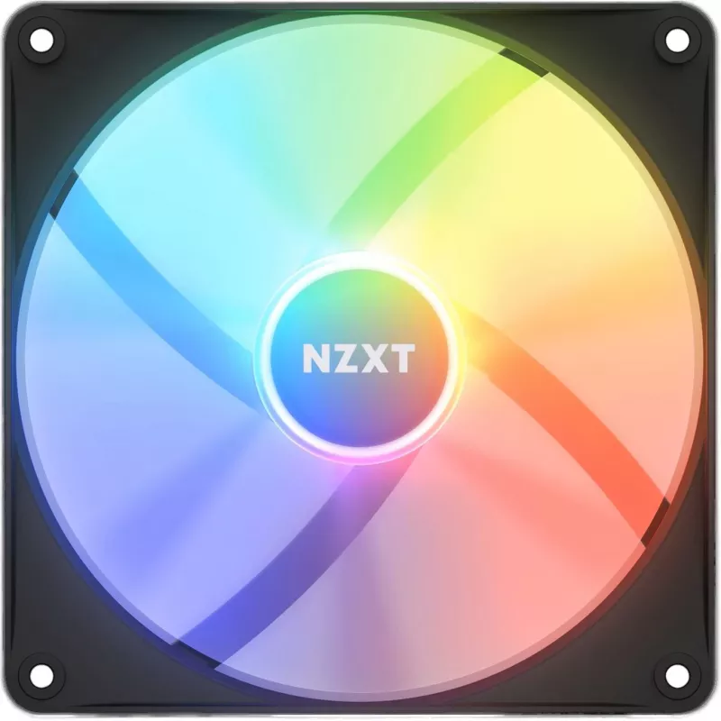 NZXT F140 RGB Core 140 mm korpuso ventiliatorius – juodas