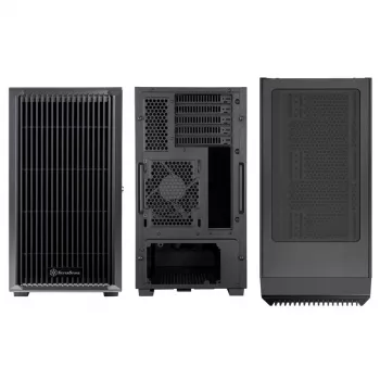 Silverstone CS382 Juodas