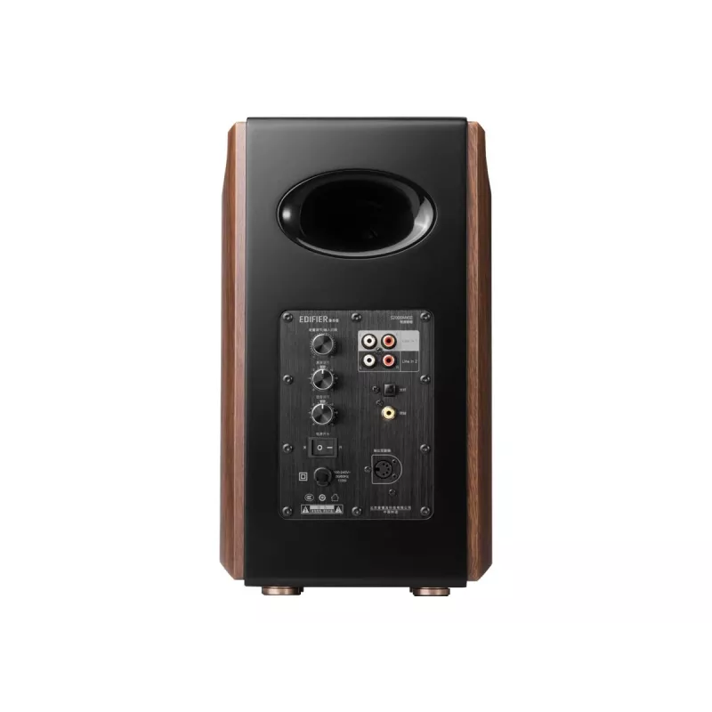 Garsiakalbis Edifier S2000MKIII 2.0, 130 W RMS, laidinis ir belaidis, juodas/medis