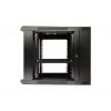 Extralink Rackmontuojama spinta 6U 600x600 AZH Juoda, montuojama ant sienos, atverčiamo tipo