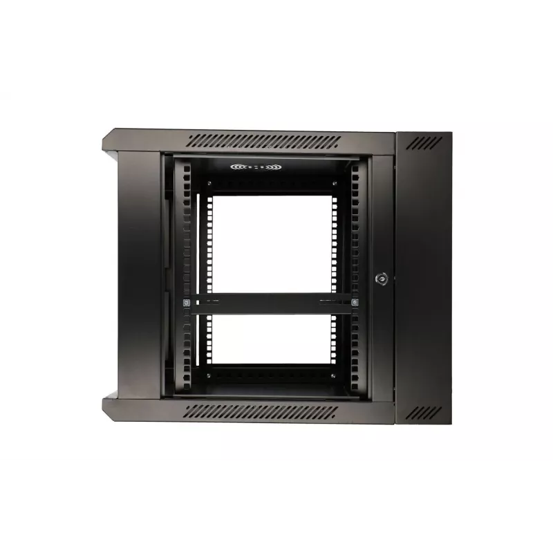 Extralink Rackmontuojama spinta 6U 600x600 AZH Juoda, montuojama ant sienos, atverčiamo tipo