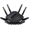 ASUS ROG Rapture GT-BE98 belaidis maršrutizatorius 10 Gigabit Ethernet keturių juostų (2,4 GHz / 5 GHz-1 / 5 GHz-2 / 6 GHz) juodas