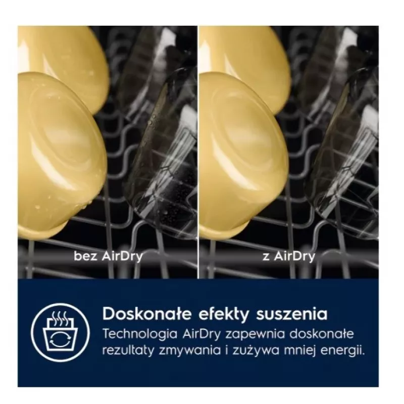 Įmontuojamas indaplovė Electrolux EES48401L — 600 mm, 13–14 komplektų, A energijos klasė, 10,5 L/ciklas