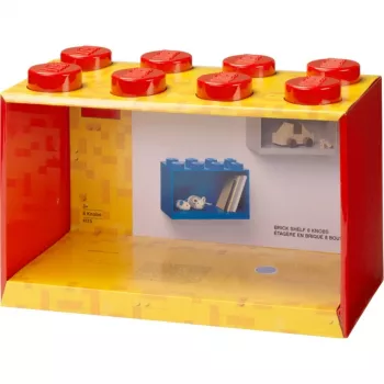 Room Copenhagen LEGO Brick Shelf 8 Shelf 41151730 (Raudona)