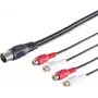ShiverPeaks Diodenstecker 10231 5-pin į 4 RCA adapteris, 0,20 m
