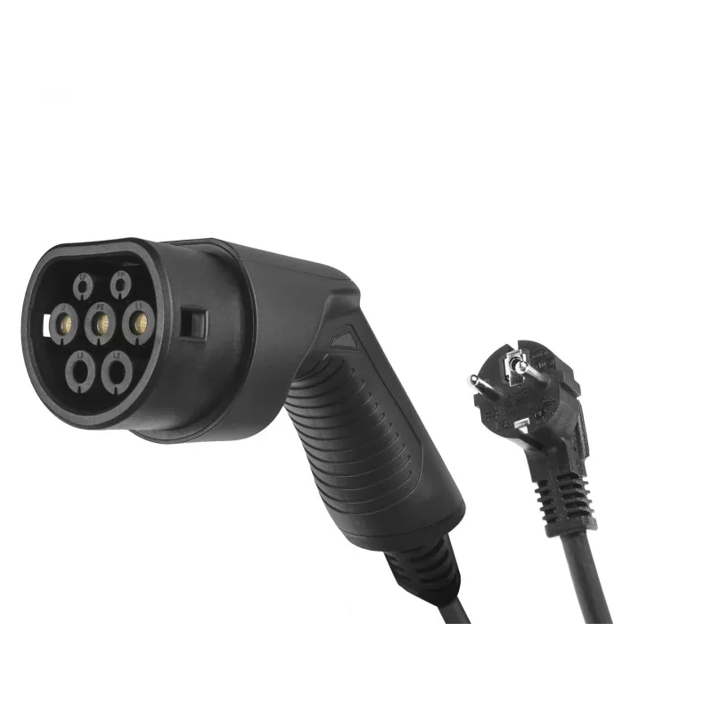 Nešiojama elektromobilio įkrovimo stotelė Green Cell EV16 Black