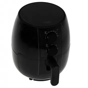 Karšto oro gruzdintuvė Adler AD 6312 — 2.5 L, 1600 W, juoda, 80–200 °C, 60 min laikmatis